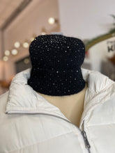 Load image into Gallery viewer, Chloe Khaki, Beige or Black Rhinestones Beanie