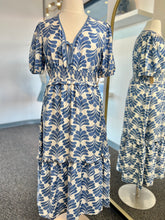 Load image into Gallery viewer, Betty Blue Short Fit N Flare Dress