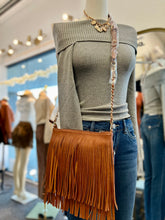 Load image into Gallery viewer, Germionie Fringe Vegan Leather Crossbody Bag