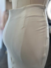 Load image into Gallery viewer, Ivonne Ivory Pencil Skirt