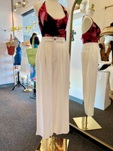 Load image into Gallery viewer, Audrey Beige, White or Black Straight linen Pants