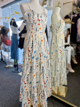 Load image into Gallery viewer, Sasha Boho Tie Back Tiered line Maxi Floral Sundress