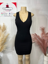 Load image into Gallery viewer, Bianca Black Dress