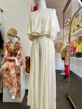 Load image into Gallery viewer, Heather Pearl or Mocha Flowy Off The Shoulder Set