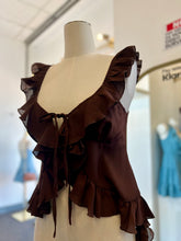 Load image into Gallery viewer, Regina Elegant, Romantic and Effortlessly Chic Ruffle Top
