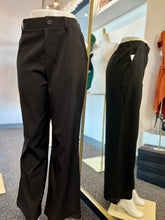 Load image into Gallery viewer, Hailey Tan Khaki Sage, or Black Slip On Wide Leg Trousers