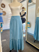 Load image into Gallery viewer, Letty Long Denim Skirt