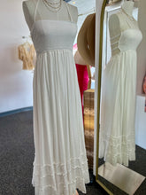 Load image into Gallery viewer, Janice White, Black or Rust Backless Maxi Dress