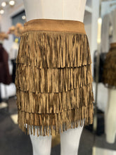 Load image into Gallery viewer, Trish Fringe Lined Skort Adjustable Waist