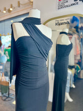 Load image into Gallery viewer, Bethany Butter Yellow or Black Maxi Dress Scarf Included