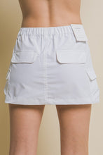 Load image into Gallery viewer, Mairim Black, Khaki or White Cargo Skirt
