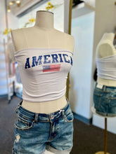 Load image into Gallery viewer, American Flag White Tube