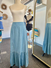 Load image into Gallery viewer, Letty Long Denim Skirt