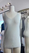 Load image into Gallery viewer, Destiny Black or White Shimmery Stone Tank Top