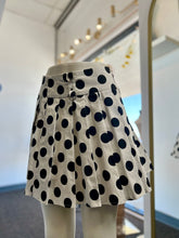 Load image into Gallery viewer, Betsy Polka Dots Pleated Mini Skirt