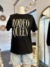 Load image into Gallery viewer, Regina Rodeo Queen T-shirt Black