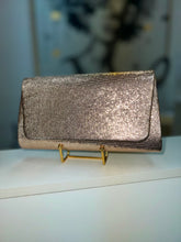 Load image into Gallery viewer, Giselle Gold, Black, Rose Gold or Silver Sparkly Clutch