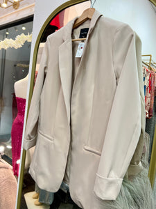 Julianna Black, White and Sorbet Blazer