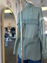 Load image into Gallery viewer, Janice Tencel Long sleeve Button Up Blouse