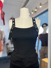 Load image into Gallery viewer, Azaria Taupe or Black Smocked Neck Top