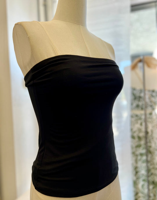 Celia Black or White Strapless Tube Top