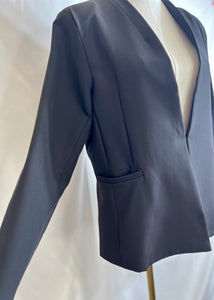 Brianda Hot Pink or Black Curvy Blazer