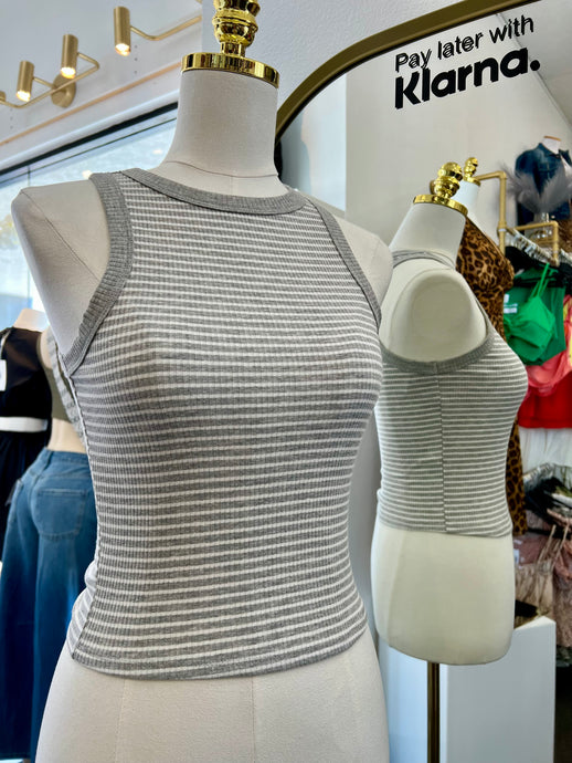 Pauline Sleeveless Basic Lined Tank Top