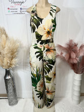 Load image into Gallery viewer, Valeria Tropical Wide Leg Palazzo Jumpsuit