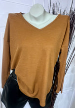 Load image into Gallery viewer, Tasha Thermal V Neck Pullover