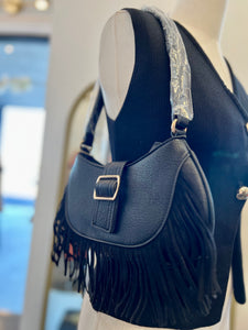Penelope Shoulder Bag Fringe Leather Bag