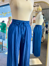 Load image into Gallery viewer, Trina Denim Flowy Palazzo Pants