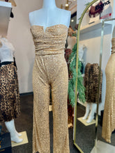 Load image into Gallery viewer, Kayla Gold Sequence Two Piece Set