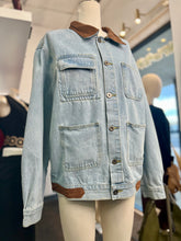 Load image into Gallery viewer, Megan Corduroy Light Denim Front 4 Pocket Jacket