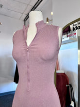 Load image into Gallery viewer, Lexy Mauve Ribbed Sleeveless Jumpsuit