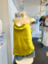 Load image into Gallery viewer, Notorious Allure Cream or Black Satin Cowl Neck Camii Spaghetti Strap Top