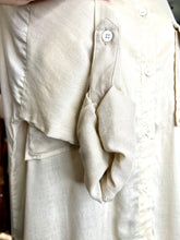 Load image into Gallery viewer, Clarisa Natural or Olive Long Sleeve Linen Button Down Top