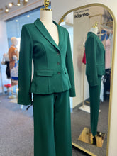 Load image into Gallery viewer, Hazel Hunter Green Penelope Blazer 2 Piece Set