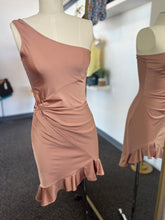 Load image into Gallery viewer, Abby Black Spaghetti Strap Off the Shoulder Midi Dress