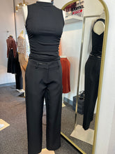 Load image into Gallery viewer, Dariana Black Straight Pants