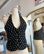 Load image into Gallery viewer, Luciana Polka Dots Halter Top