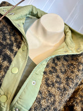 Load image into Gallery viewer, Ashley Fuzzy Collared Animal Print Button Up Jacket