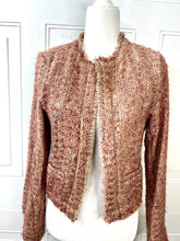 Load image into Gallery viewer, Dianna Open Front Knitted Cropped Blazer