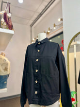 Load image into Gallery viewer, Jenna Brushed Twill Trucker Jacket
