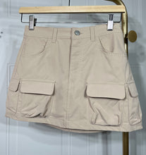 Load image into Gallery viewer, Mairim Black, Khaki or White Cargo Skirt