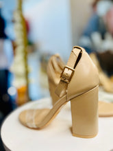 Load image into Gallery viewer, Penelope chunky clear Strap heel