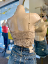 Load image into Gallery viewer, Leslie Black, Grey, and Nude Floral Lace Scalloped Bralette
