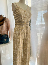 Load image into Gallery viewer, Adilene Taupe Loose High Waist Wide Leg Jumpsuit