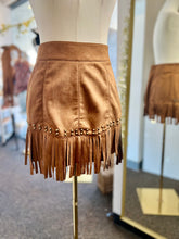 Load image into Gallery viewer, Betsy Vintage Fringe, Western Cowgirl Stud Skirt