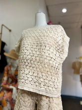 Load image into Gallery viewer, Summer Crochet Top Short Sleeve