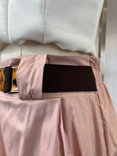 Load image into Gallery viewer, Selene Blush or White Flare Linen High Rise Pants